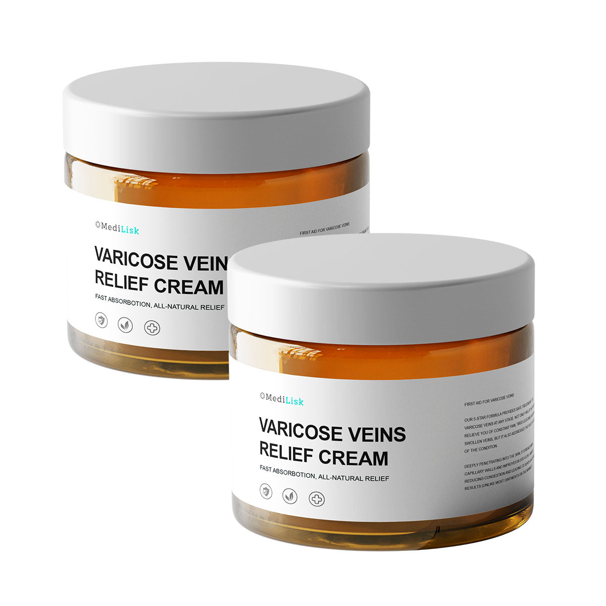 Crema para aliviar las venas varicosas MediLisk™