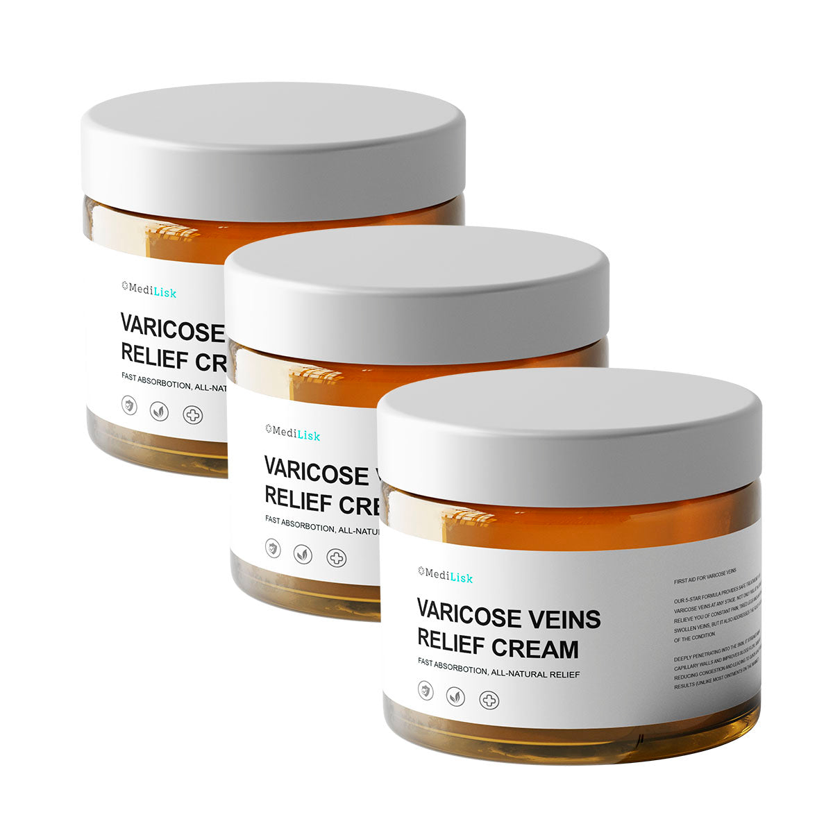 Crema para aliviar las venas varicosas MediLisk™
