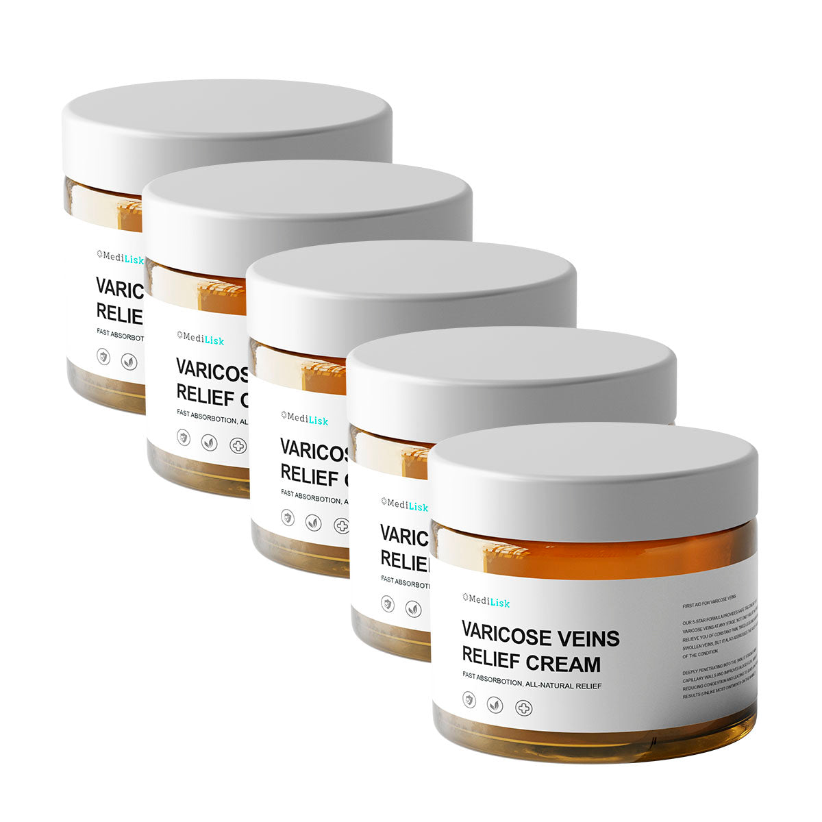 Crema para aliviar las venas varicosas MediLisk™