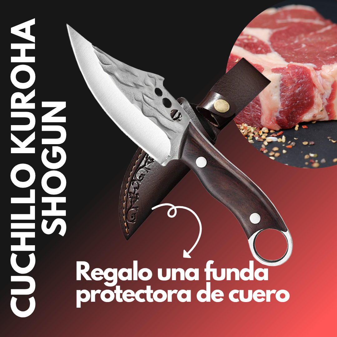 Cuchillo Kuroha Shogun® Para cortes Profesionales🔪con Funda Regalo