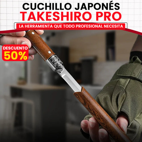 Cuchillo Japones 🇯🇵 Takeshiro Pro🔪🧑🍳