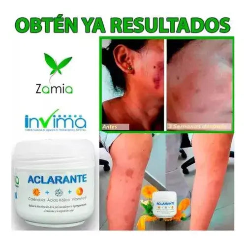 Crema Aclarante Zamia™ - Elimina manchas y mejora tu piel 🔥OFERTA ESPECIAL 👉2X1