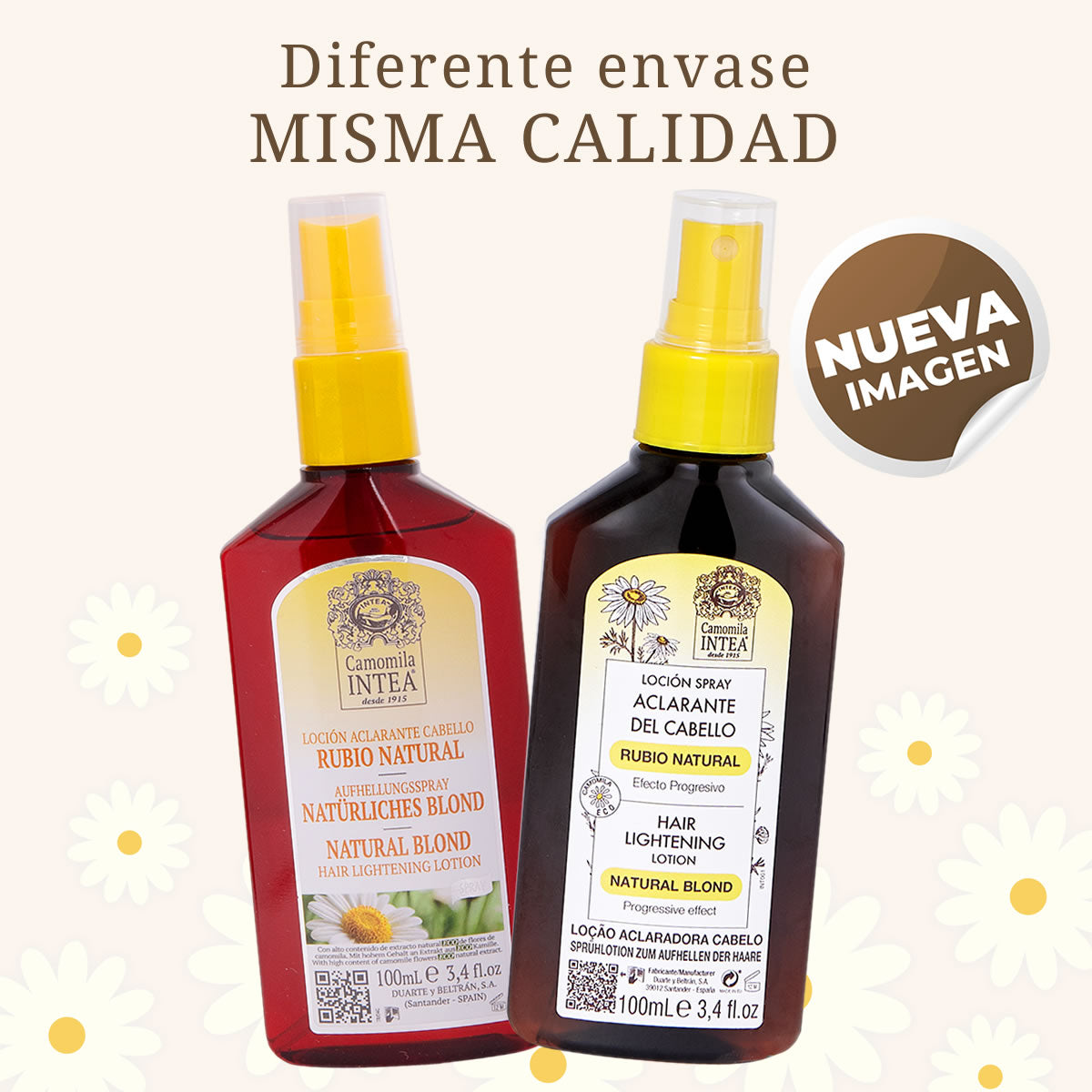 Aclarante de Cabello Rubio Natural