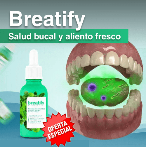 BREATIFY® GOTAS NATURALES PARA EL ALIENTO (Resultados Inmediatos🔥) - ¡OFERTA ESPECIAL 2X1 SOLO POR ESTA SEMANA!🤯🔥