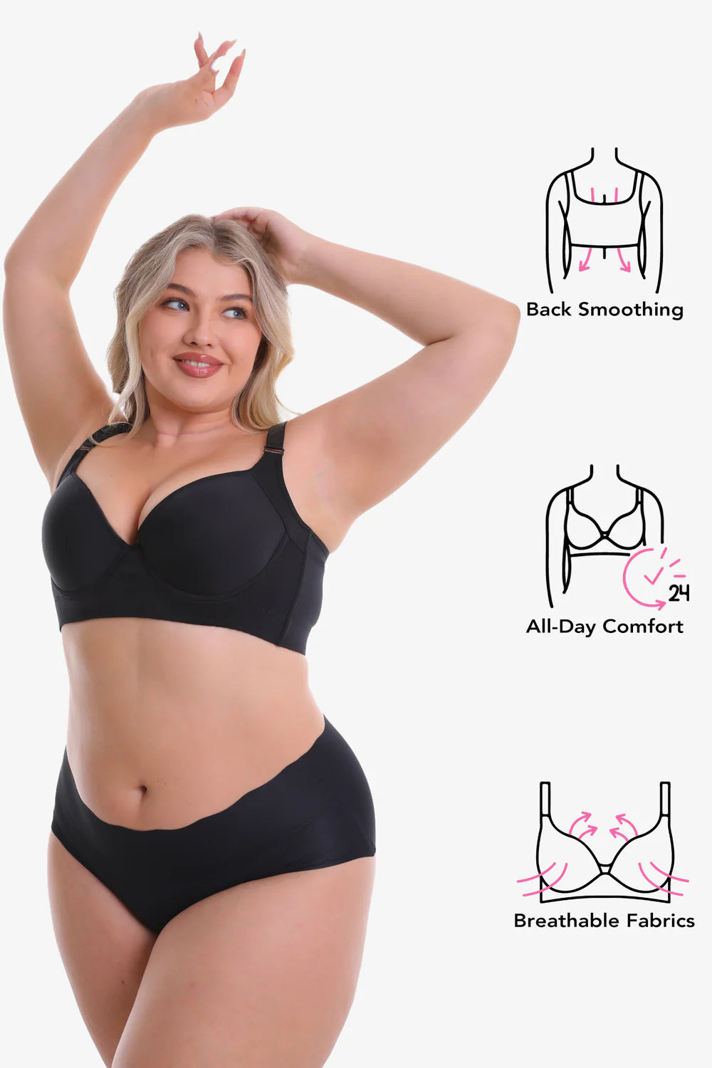 1+1 OFERTA CONFORBRA® Sujetador con Broches Anchos👉 - OFERTA ESPECIAL SOLO POR ESTA SEMANA 2X1