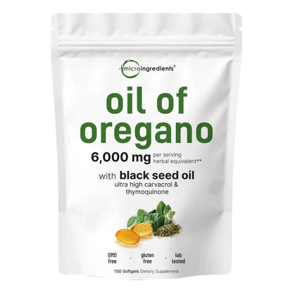 Aceite de Orégano con Semilla Negra